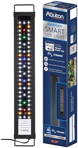 Akvarijní světla |  Akvarijní osvětlení Optibright Wifi/Bluetooth Smart LED, 18-24″ Akvarijní světla Akvarijní světla