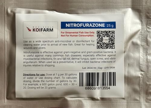 Údržba vody v akváriu |  Nitrofurazon Velkoobchodní Koi Farm (25 gramů) Údržba vody v akváriu Údržba vody v akváriu